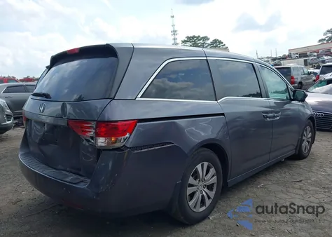 2014 Honda Odyssey Ex-L из США, поврежденный, VIN 5FNRL5H66EB027863